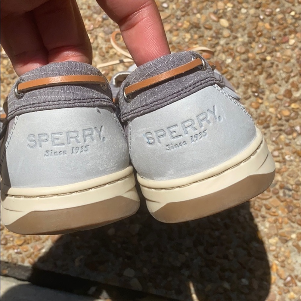 Blue Sperrys - Picture 2 of 4